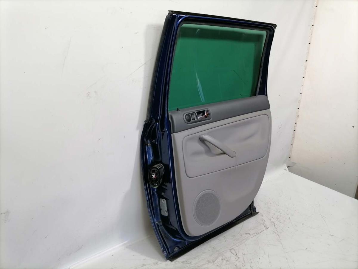 VW Passat 3BG original Tür hinten rechts LD5Q Shadowblue Variant BJ04